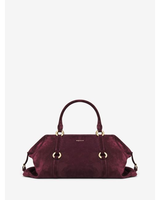 Alexander McQueen Purple Farringdon Tasche
