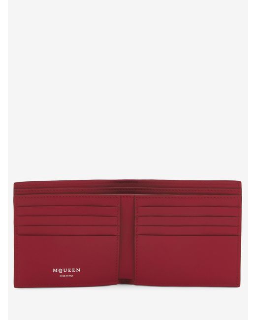 Alexander McQueen Purple Bifold Wallet for men