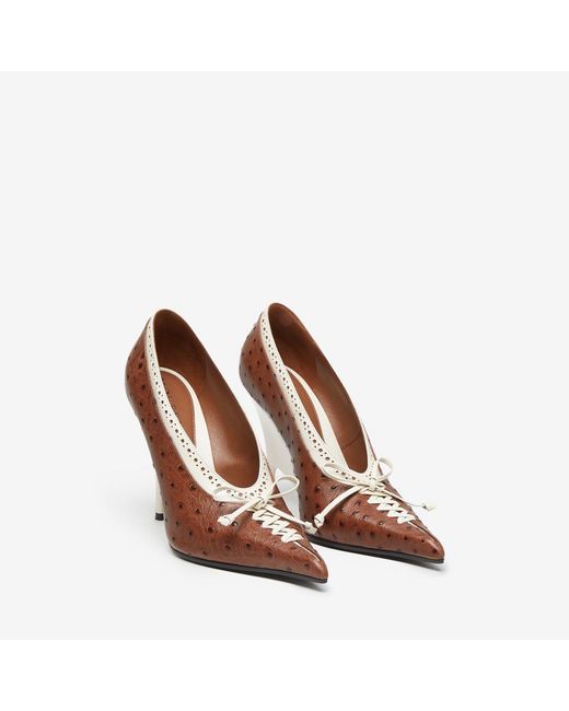 McQueen Brown Koko Pump