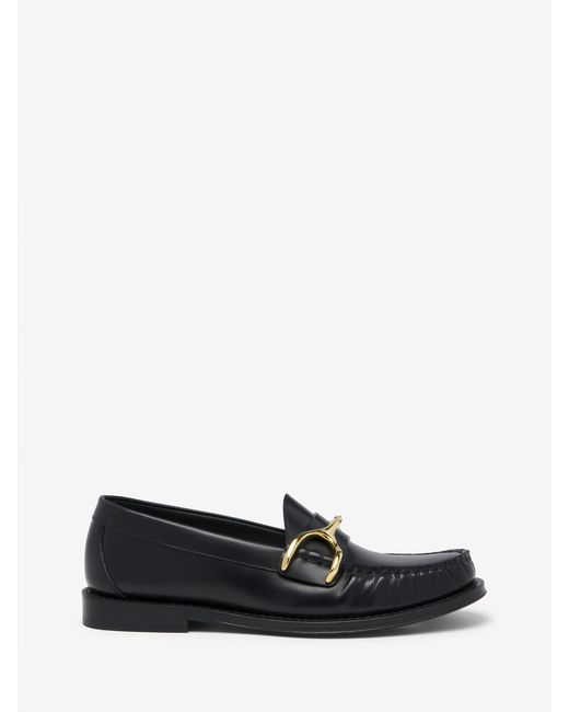 McQueen White Wishbone Loafer
