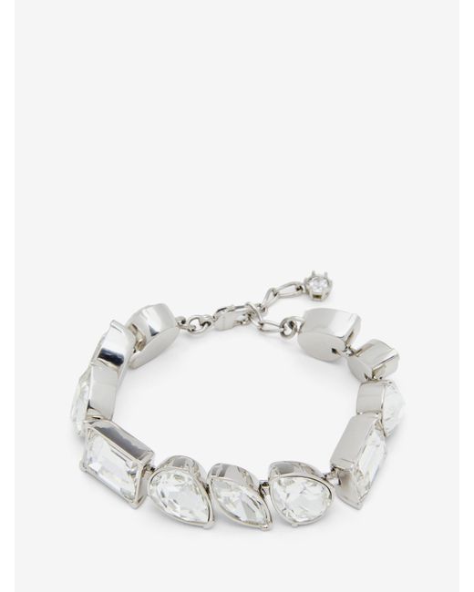 McQueen White Cocktail Bracelet