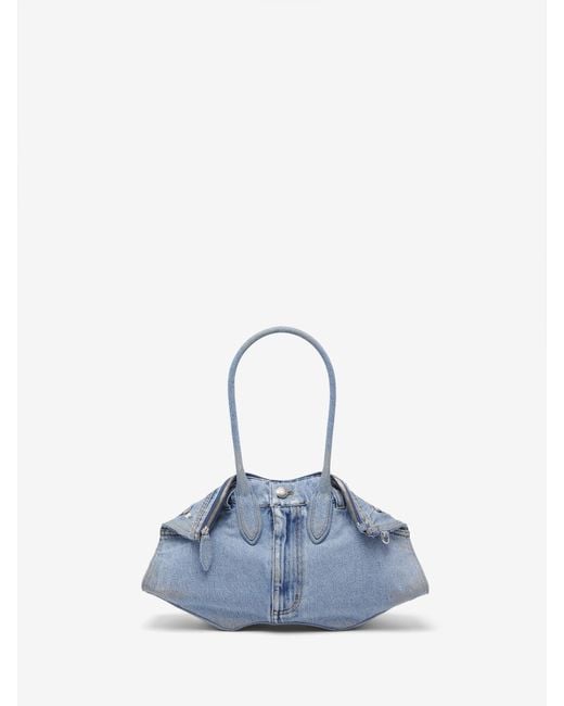 Borsa Manta di McQueen in Blue