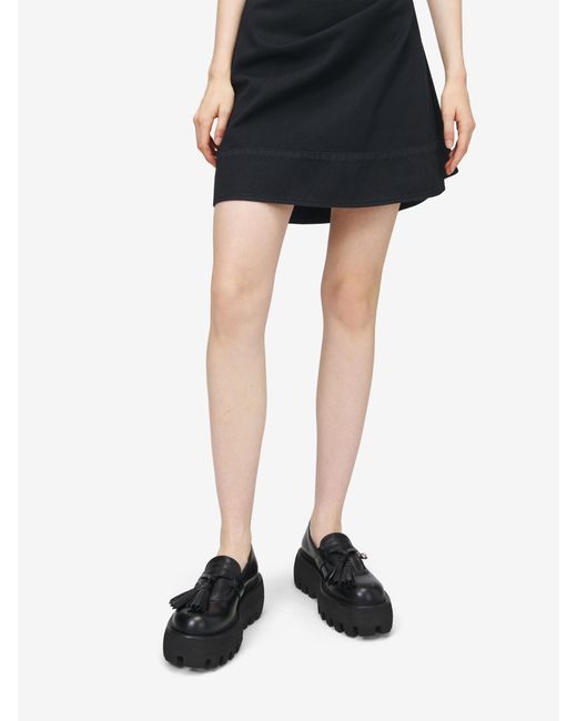 McQueen Black Sofa Loafer