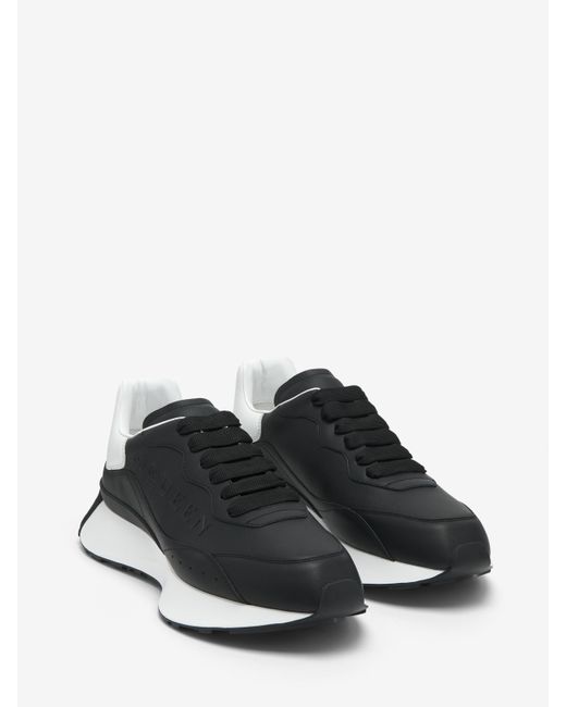 Alexander McQueen Black Sprint Runner for men