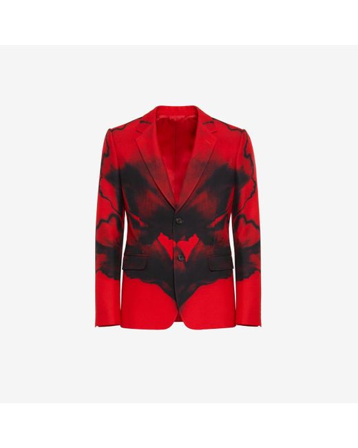 Red flower deals jacket