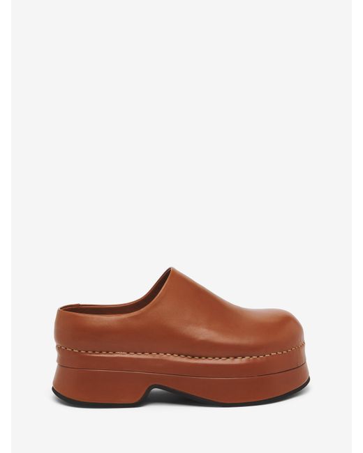 Alexander McQueen Brown Stone Clog