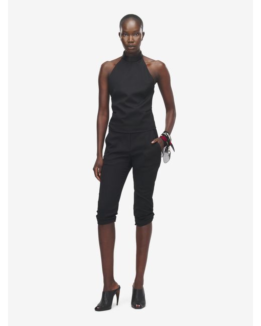 McQueen Blue Sleeveless Top