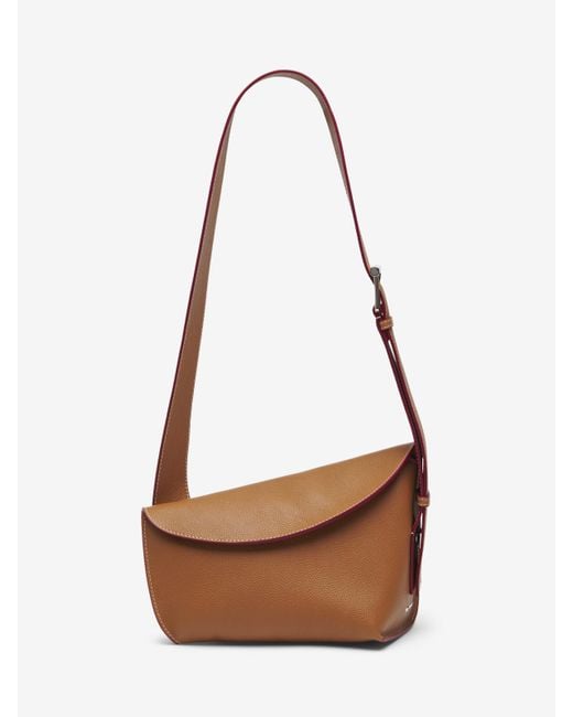 Alexander McQueen White Large T-Bar Sling Bag