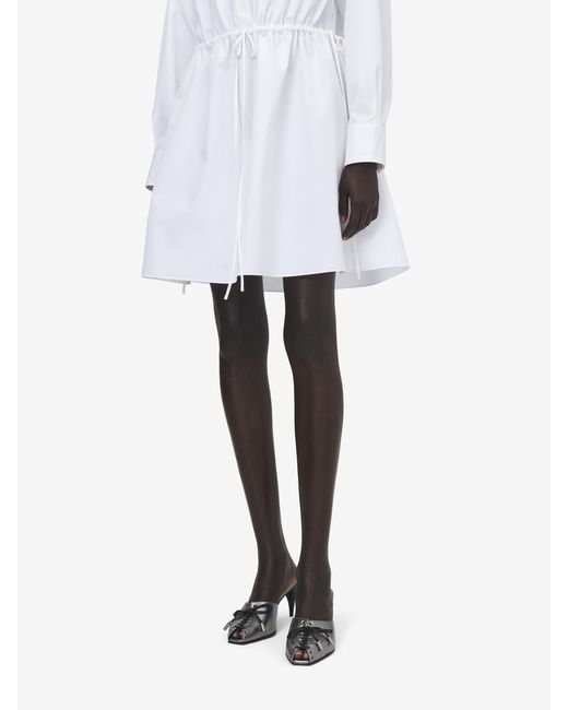 McQueen White Lexie Mule