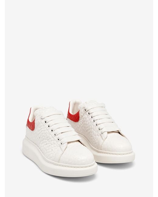 Alexander McQueen White Oversized Sneaker