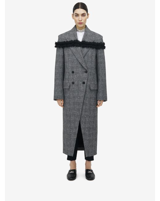Cappotto di Alexander McQueen in Gray