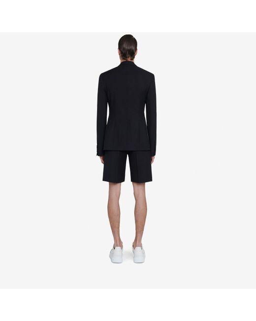 Shorts sartoriali di Alexander McQueen in Black da Uomo