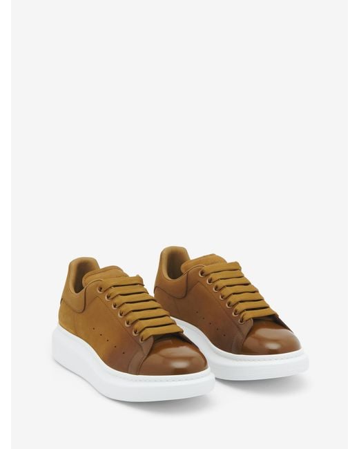 McQueen Brown Oversized Sneaker for men