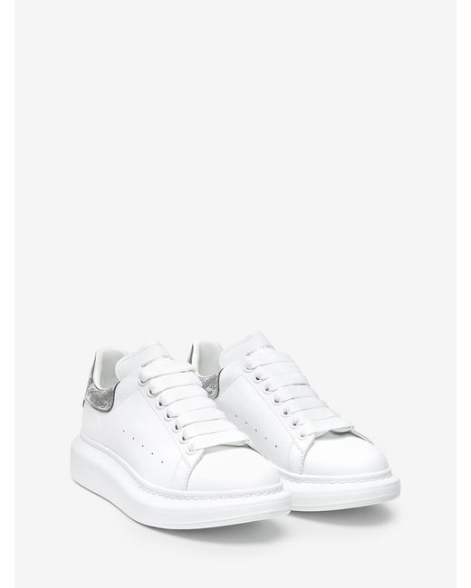 McQueen White Oversized Sneaker