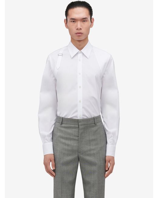 Alexander McQueen Tailoring-zigarettenhose in Gray für Herren