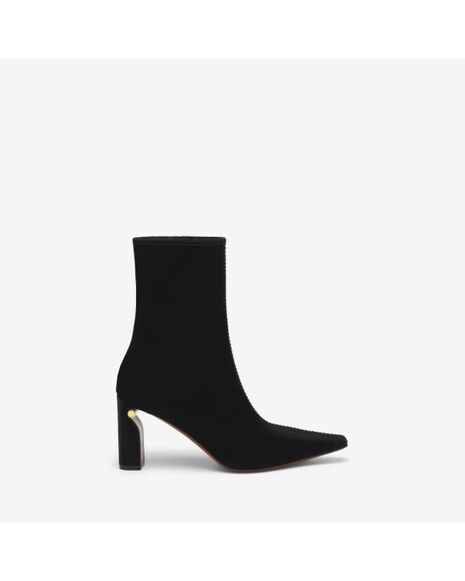 Alexander McQueen Black T-Bar Ankle Boot