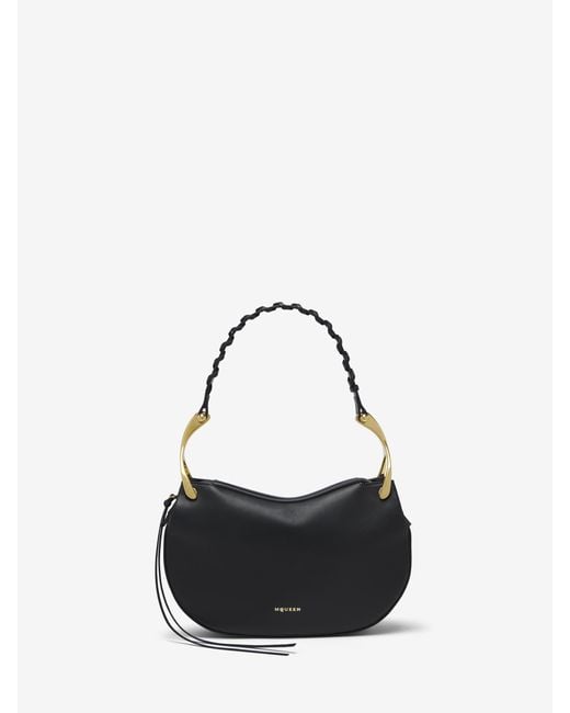 McQueen Black Wishbone Shoulder