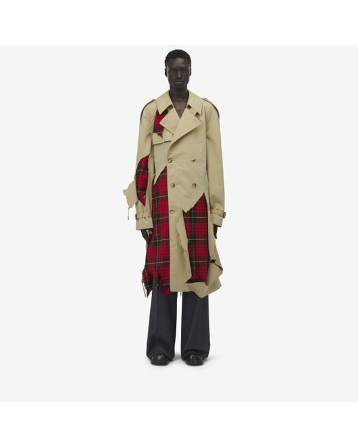 Distressed trench coat hotsell