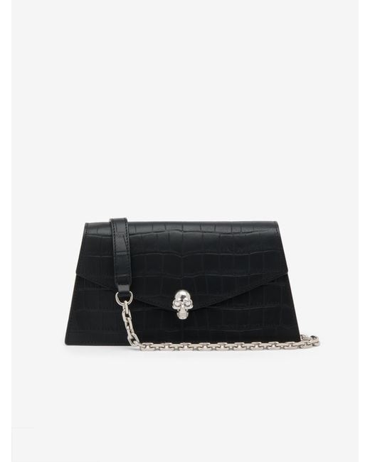 McQueen White Skull Mini