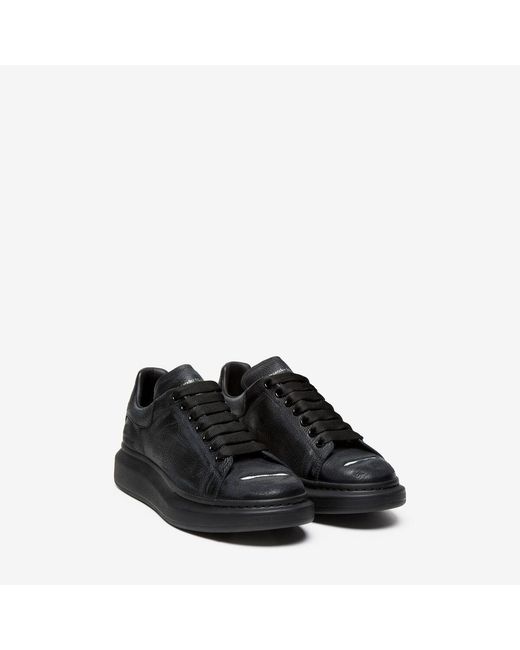 McQueen Black Oversized Sneaker for men