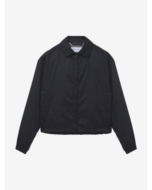 McQueen Blue Skull Jacquard Jacket for men