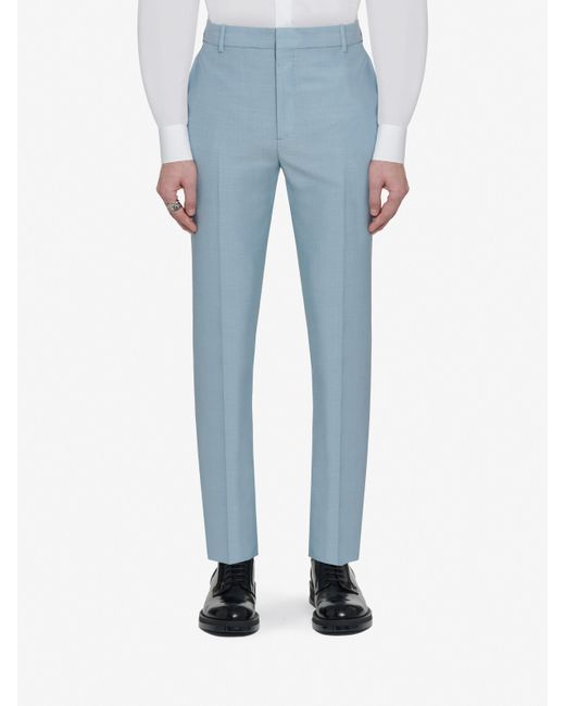 Alexander McQueen Tailoring-zigarettenhose in Blue für Herren