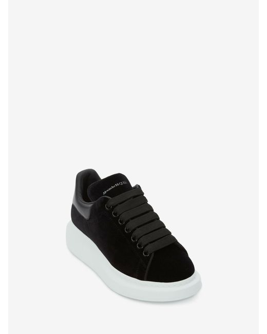 alexander mcqueen velvet trainers