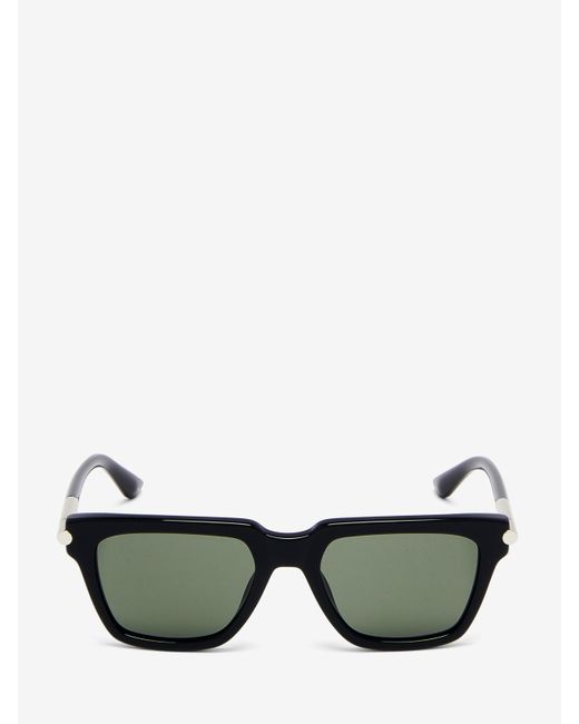 Alexander McQueen T-Bar Icon Square Sonnenbrille in Multicolor für Herren