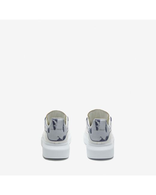 Sneaker oversize di Alexander McQueen in White da Uomo