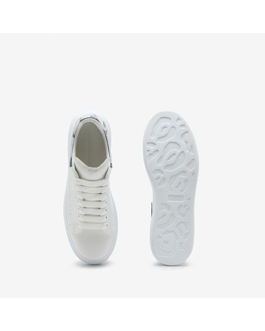 Sneaker oversize di Alexander McQueen in White da Uomo