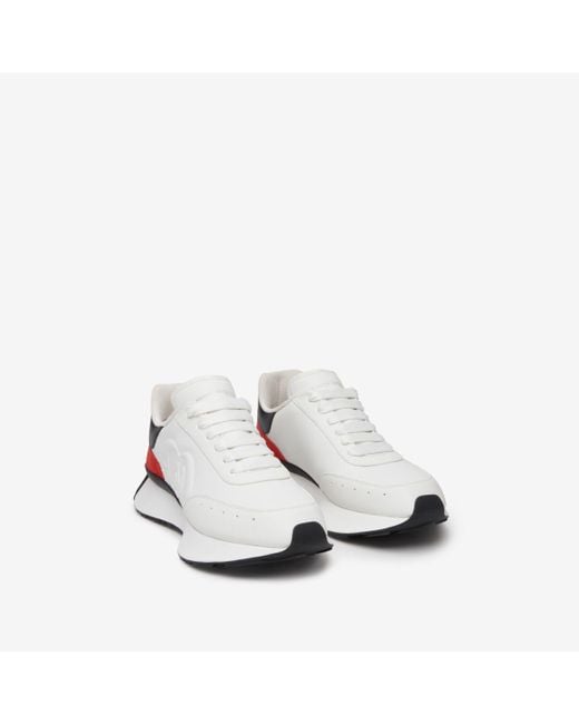 Sneaker sprint runner di Alexander McQueen in White da Uomo
