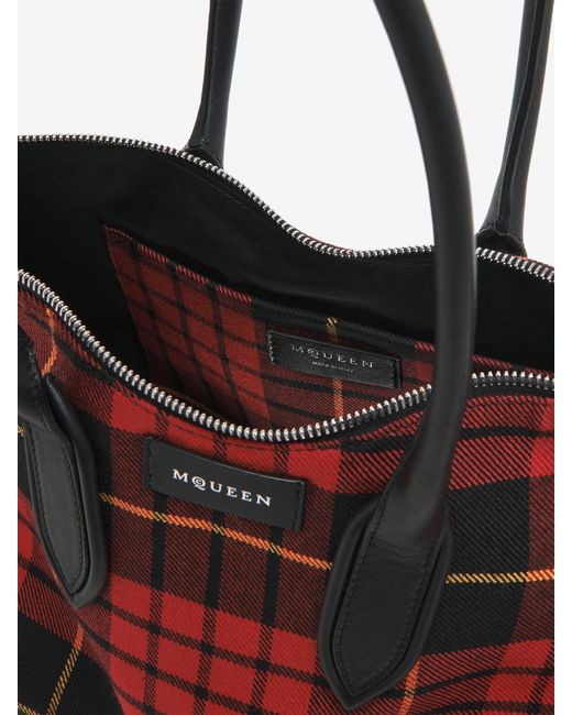 Alexander McQueen Red Manta Bag