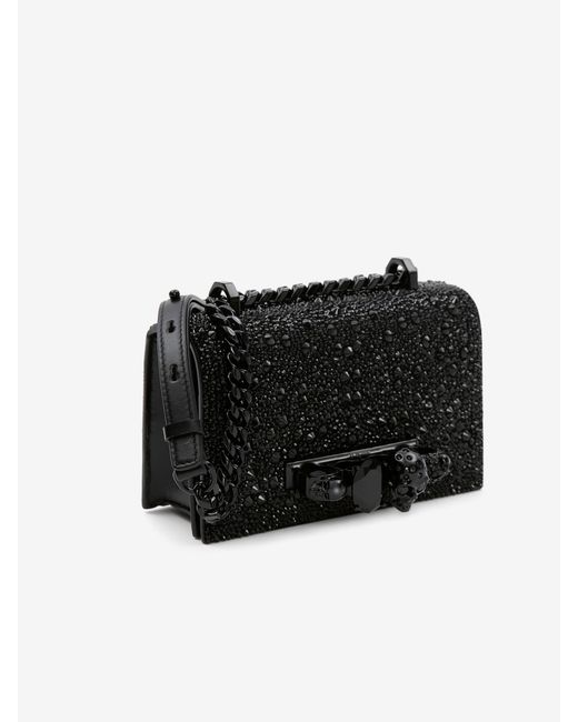 McQueen White Mini-Edelsteintäschchen