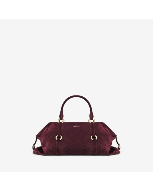 Alexander McQueen Purple Farringdon Bag