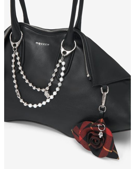 McQueen Red Rose Charm