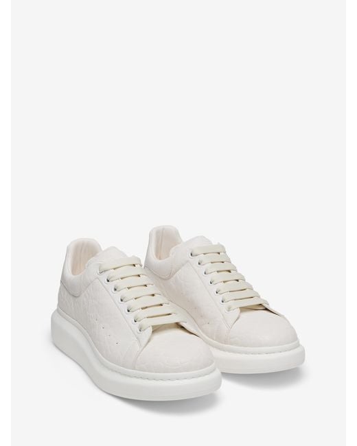McQueen White Oversized Sneakers for men