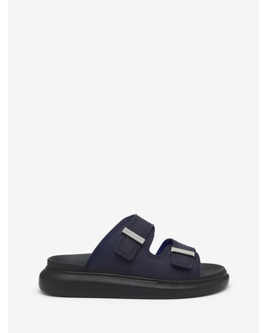 Alexander McQueen Blue Hybrid Slide for men