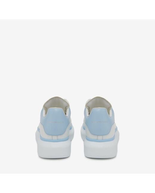 Alexander McQueen Blue White Oversized Sneaker