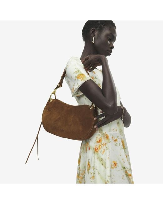 McQueen Brown Wishbone Shoulder