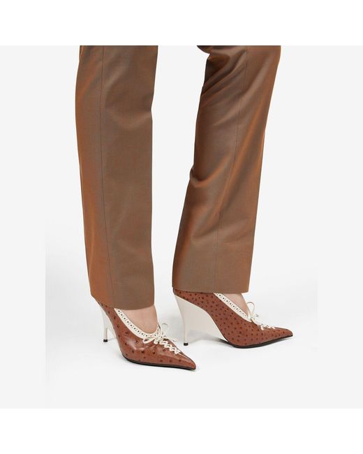 McQueen Brown Koko Pump