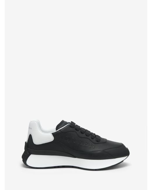 Alexander McQueen Black Sprint Runner for men