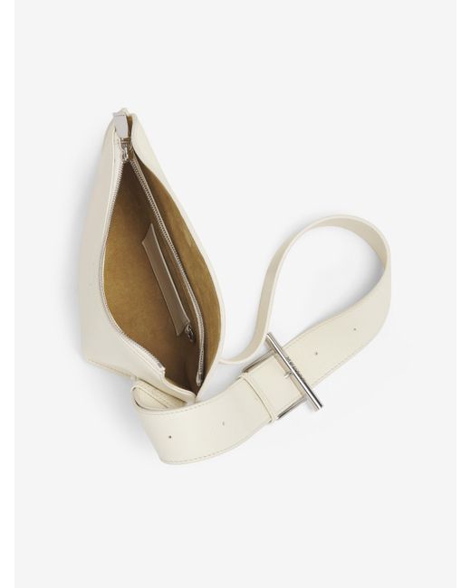 Alexander McQueen Mcqueen Tバー スリング バッグ Natural