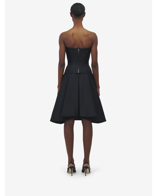 Alexander McQueen ストラップレス コルセット トップ Black