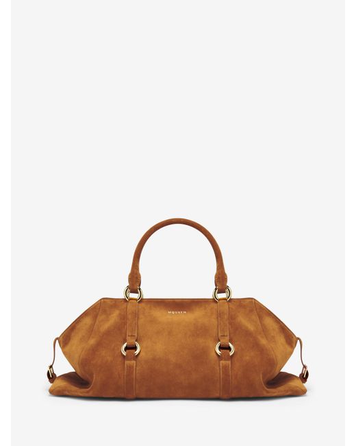 Alexander McQueen Brown Farringdon Bag