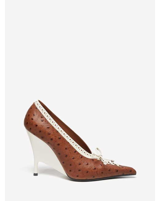 McQueen Brown Koko Pump