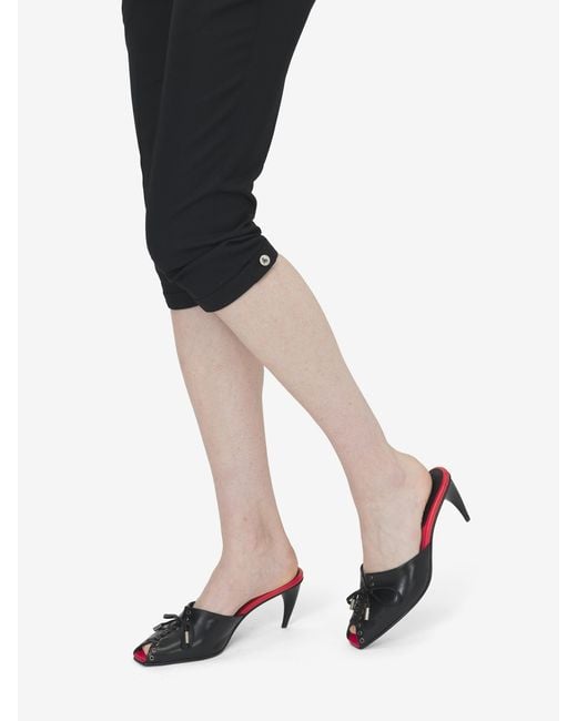 McQueen Black Lexie Mule