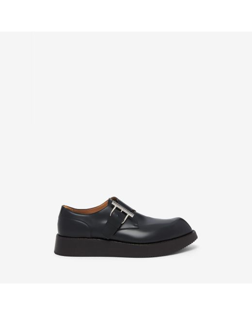 Alexander McQueen Black T-Bar Creeper for men