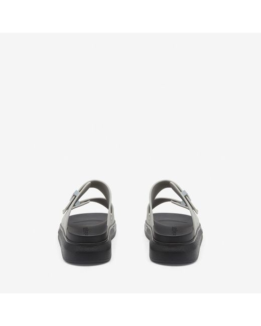 Alexander McQueen Gray Oversized Hybrid Sandals for men