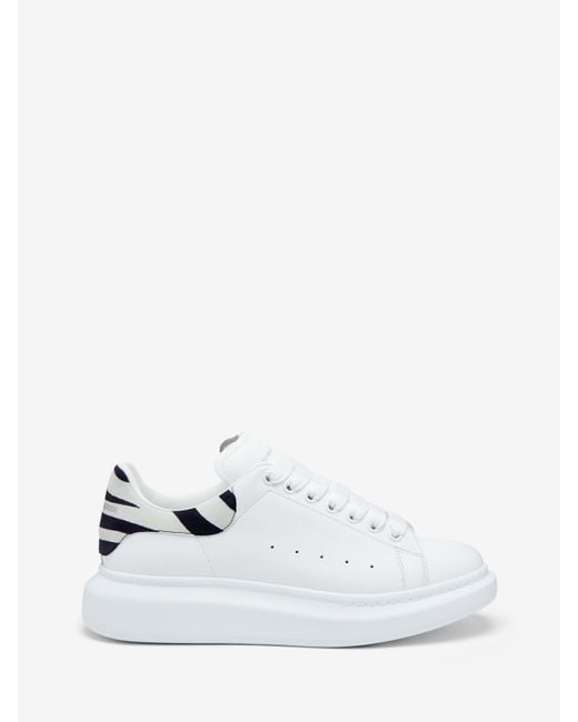 Sneaker Oversize di Alexander McQueen in White da Uomo