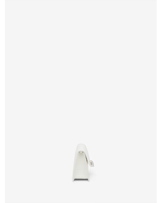 McQueen White Skull Mini